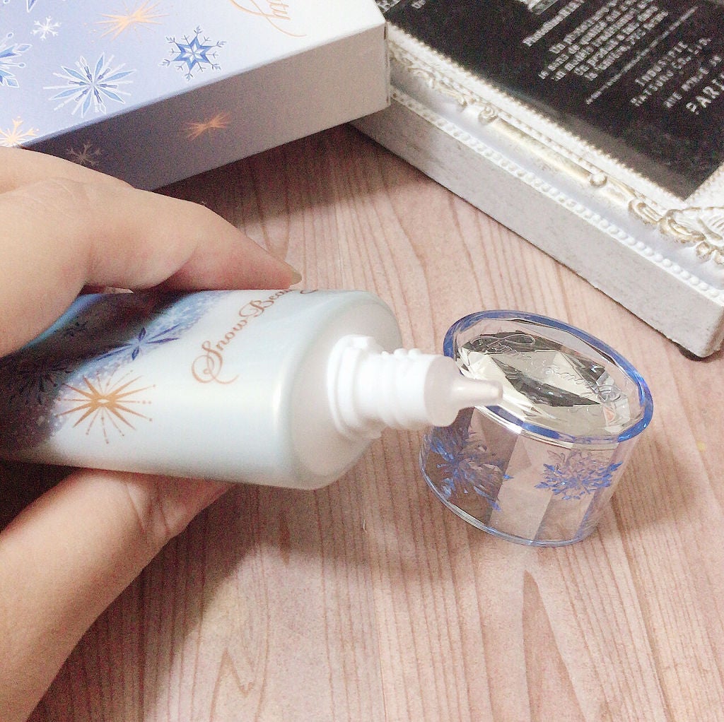 ホワイトニングトーンアップエッセンス/スノービューティー/化粧下地を使ったクチコミ(3枚目)