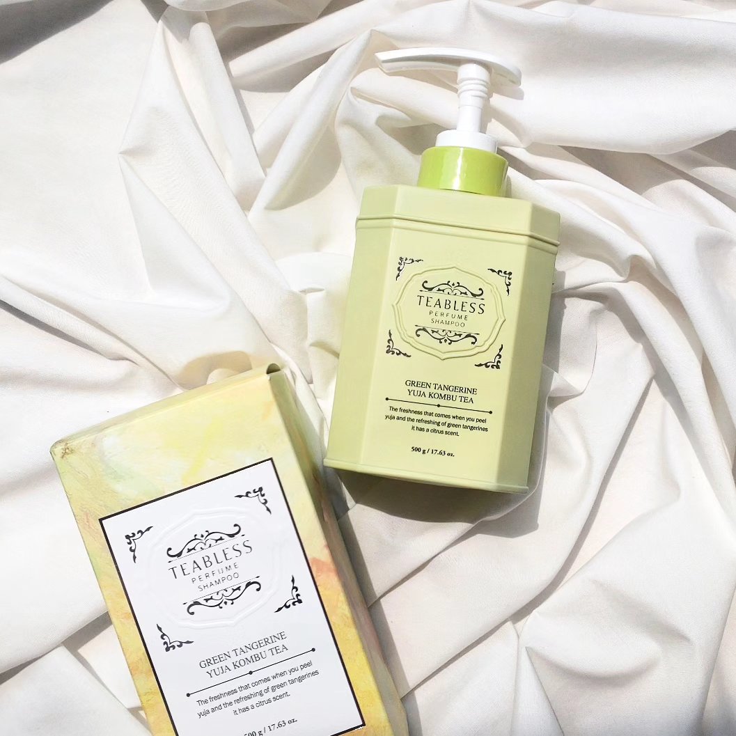 清柑柚子コンブチャパヒューム薄毛ケアシャンプー/TEABLESS/市販シャンプーを使ったクチコミ（2枚目）