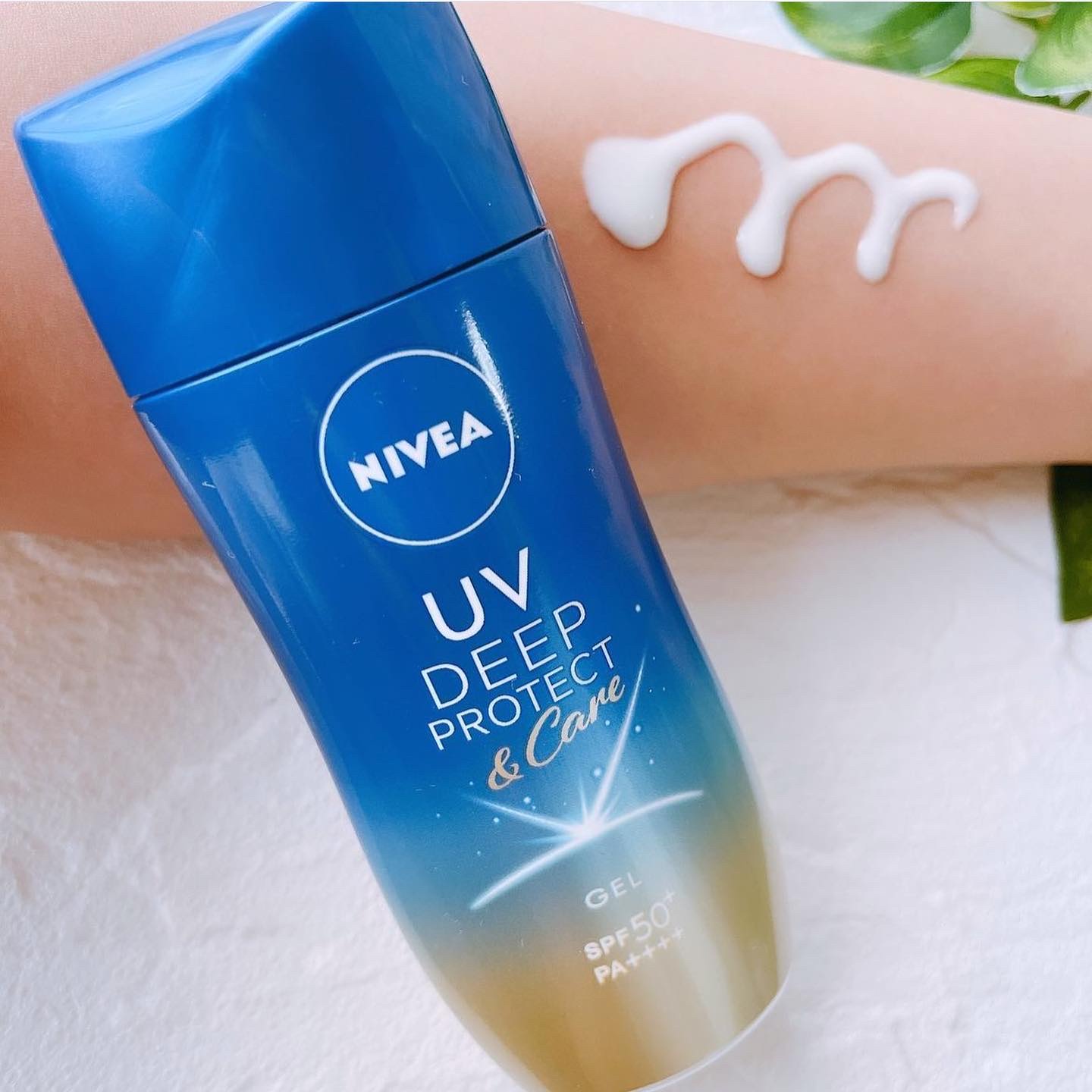 ニベアUV ディープ プロテクト＆ケア ジェル/ニベア/日焼け止めジェルを使ったクチコミ（1枚目）