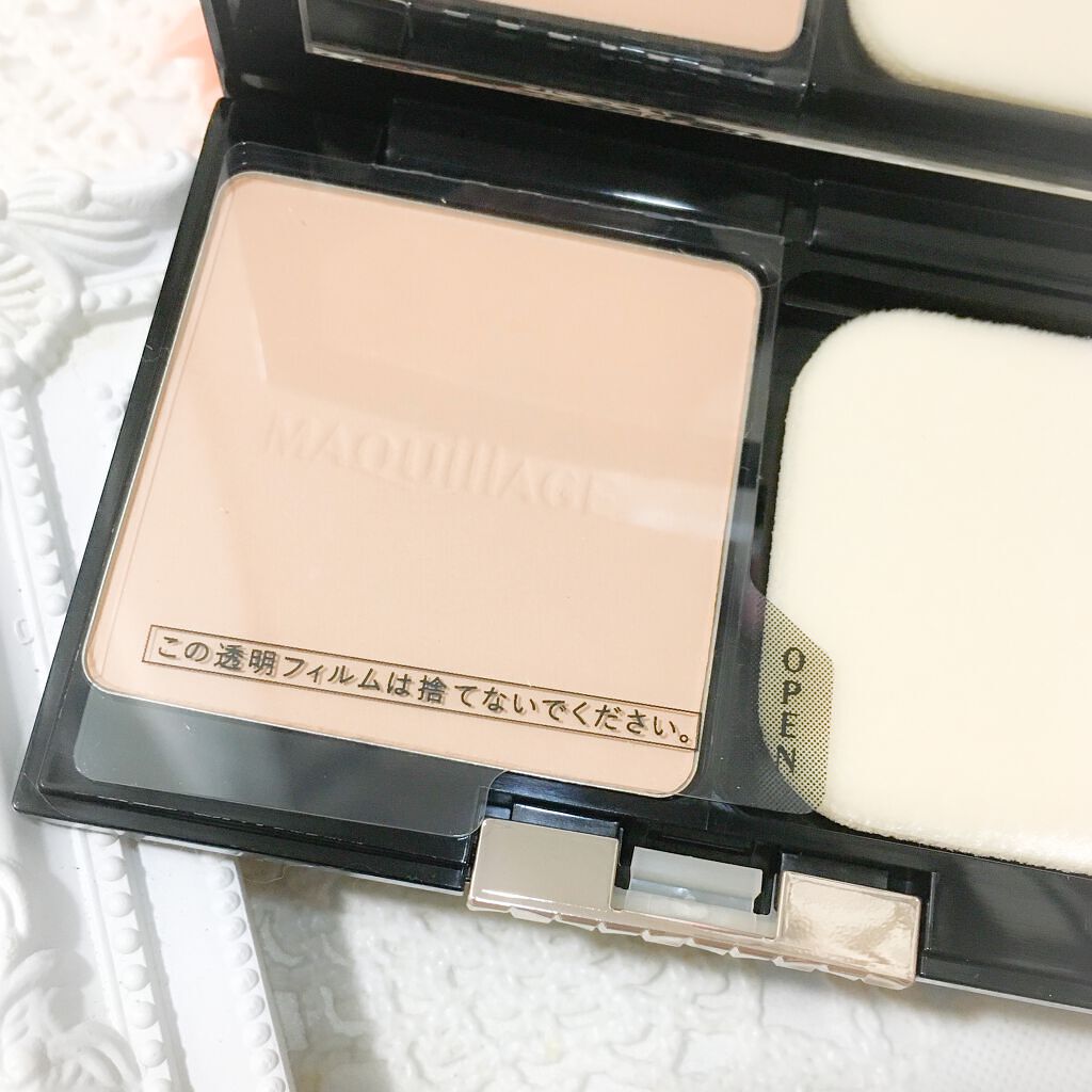 ドラマティックフェイスパウダー/マキアージュ/プレストパウダーを使ったクチコミ(2枚目)