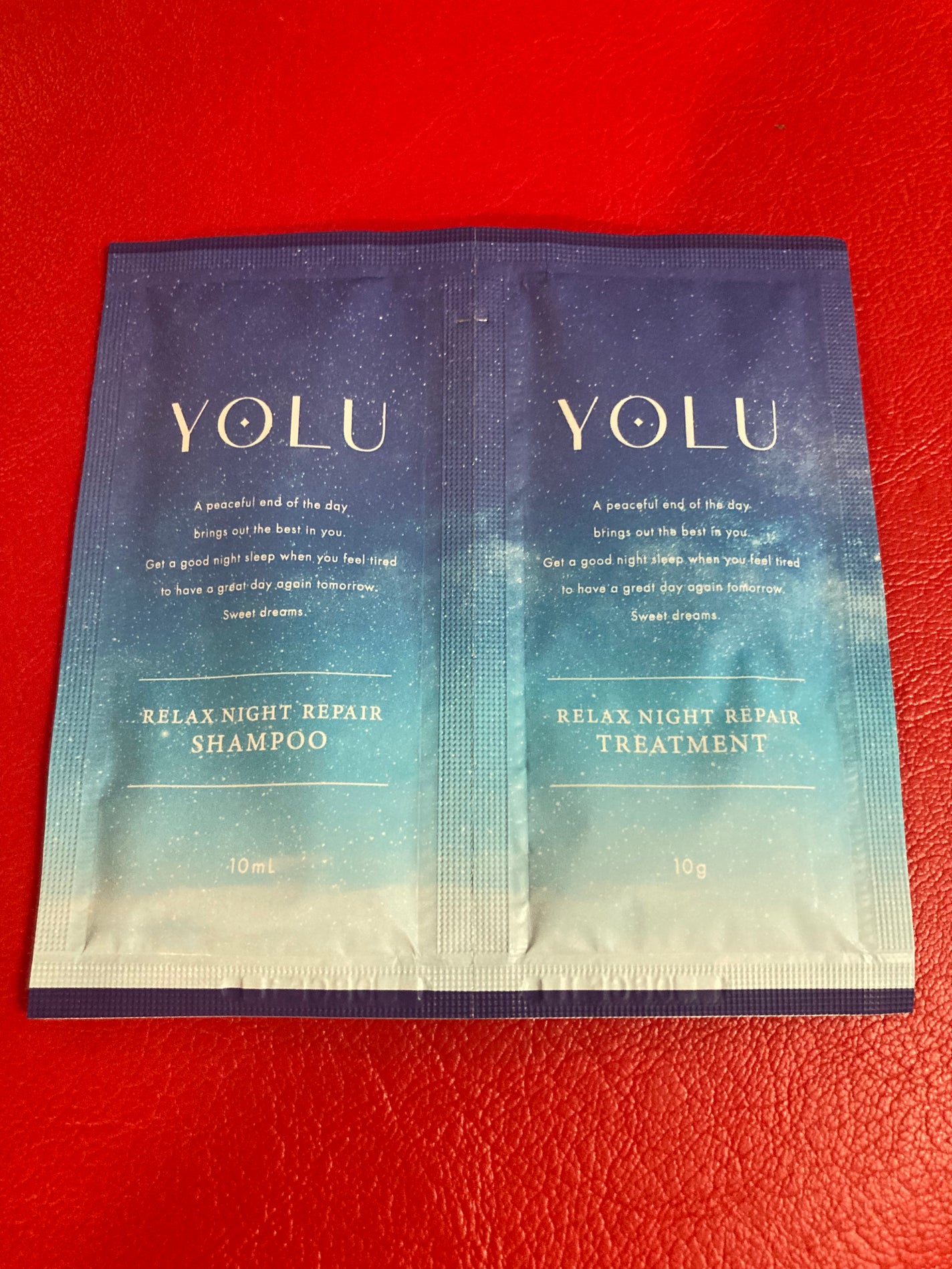 カームナイトリペアシャンプー/トリートメント/YOLU/市販シャンプーを使ったクチコミ(1枚目)