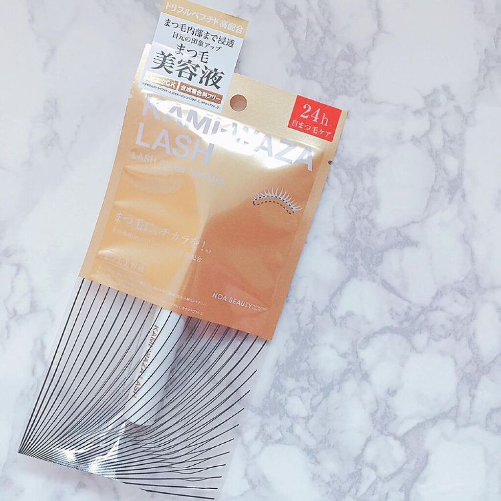 KAMI-WAZA LASH/KAMI-WAZA/まつげ美容液を使ったクチコミ（1枚目）