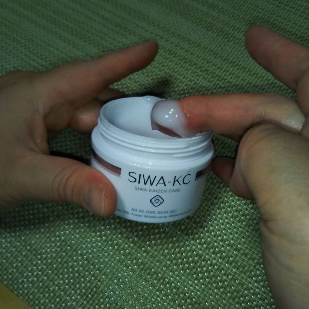 SIWA-KC オールインワンスキンジェル/ハーブ健康本舗/オールインワン化粧品を使ったクチコミ(3枚目)