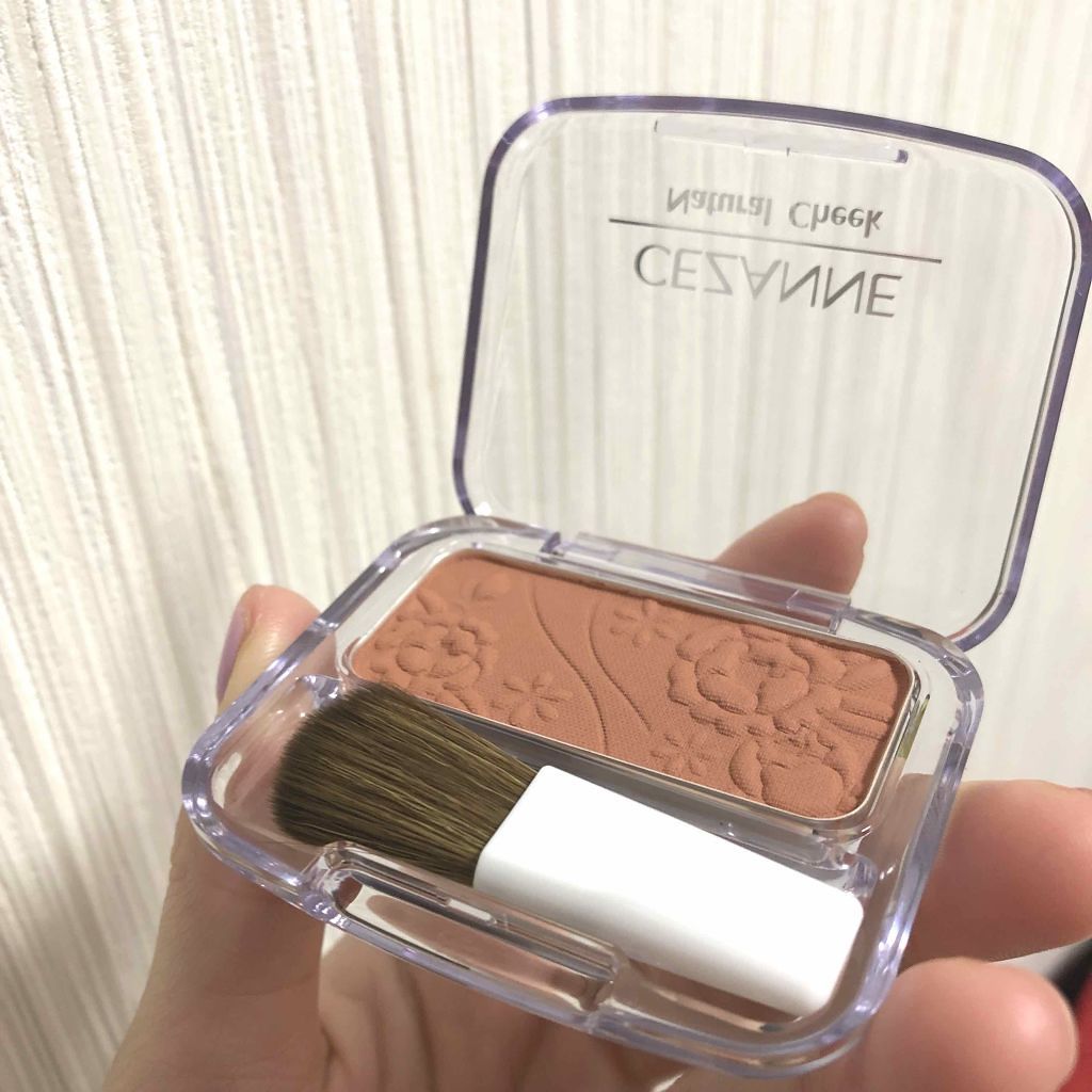 ナチュラル チークN/CEZANNE/パウダーチークを使ったクチコミ(2枚目)