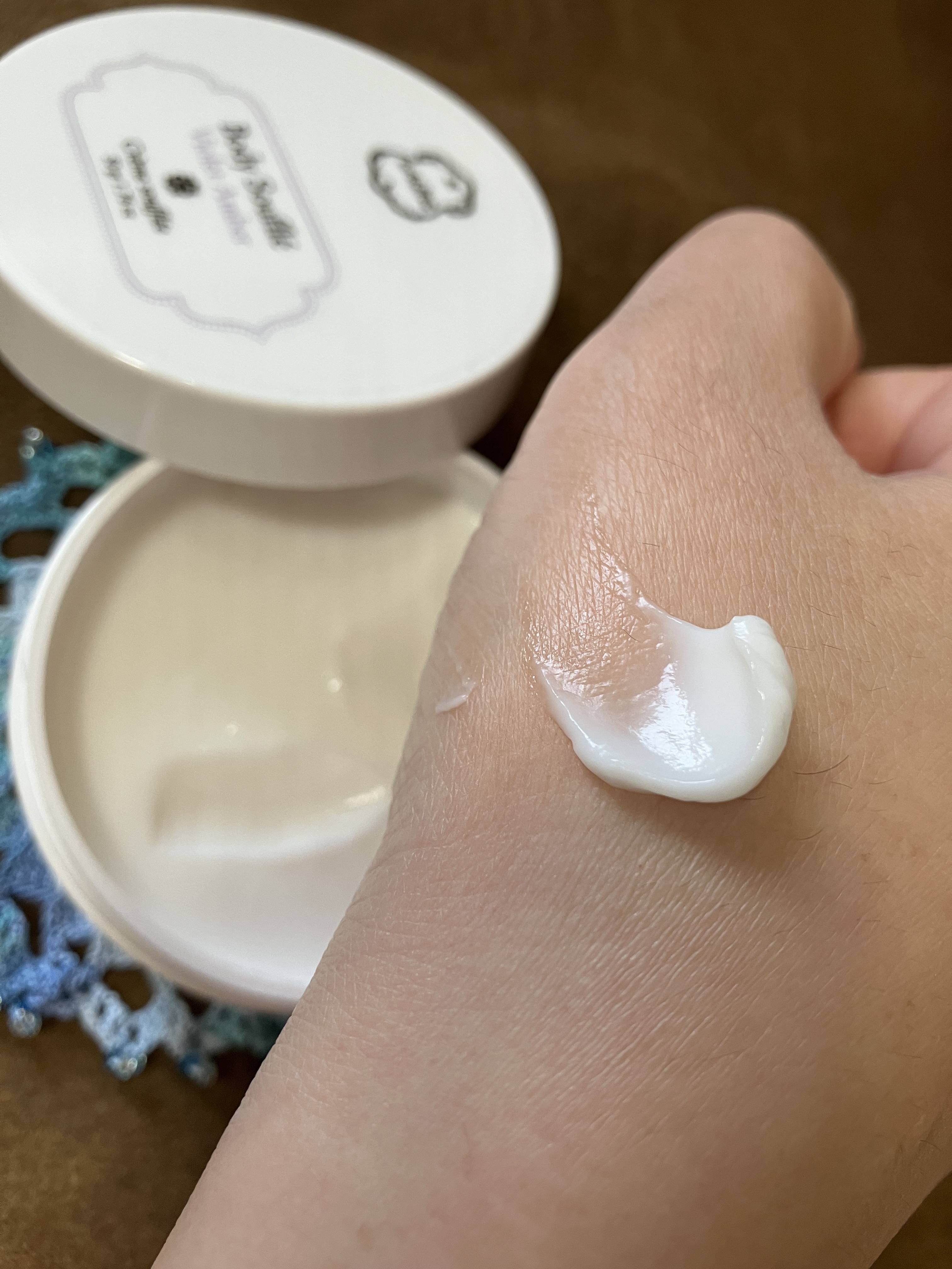 ボディソフレ バイオレットアンバー/Laline/ボディクリームを使ったクチコミ（2枚目）