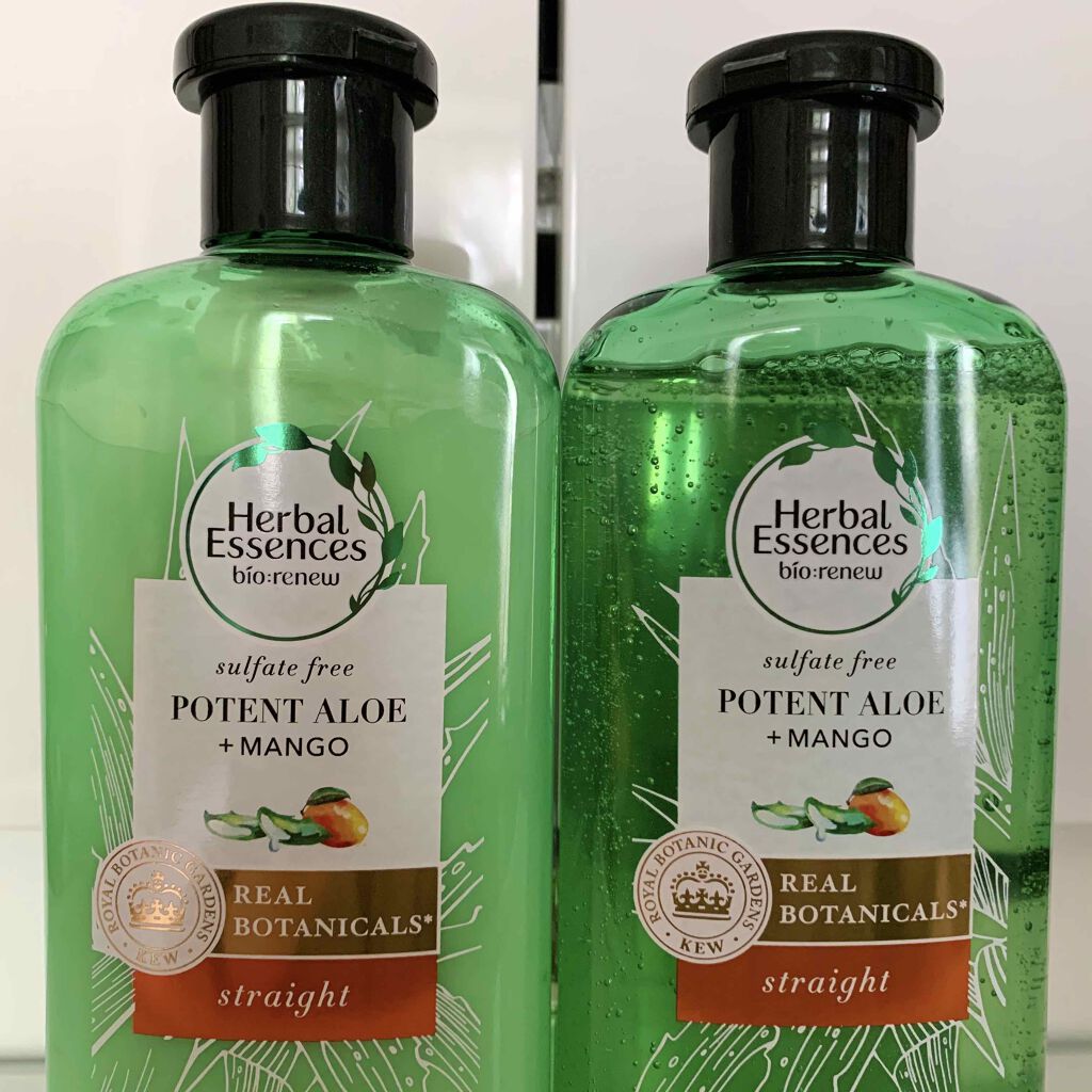 ビオリニュー アロエ&マンゴー シャンプー/コンディショナー/ハーバルエッセンス/市販シャンプーを使ったクチコミ(1枚目)