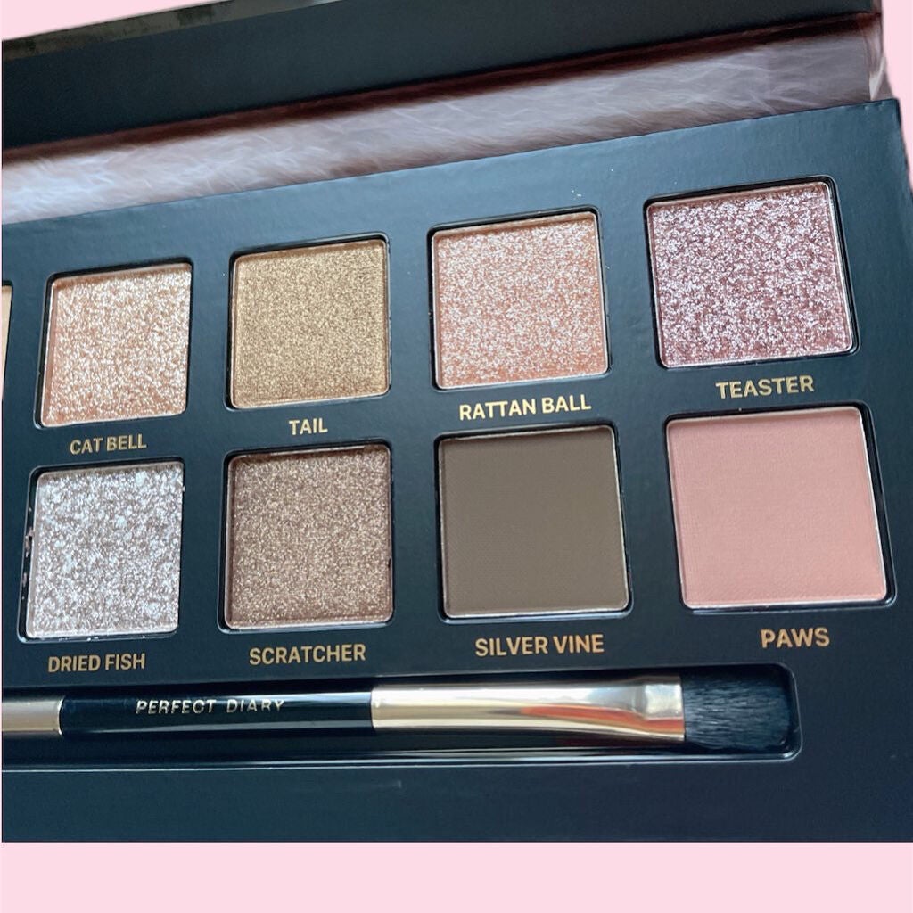 ãšã¯ã¹ãããŒã©12è² åç©ã¢ã€ã·ã£ããŠãã¬ãã/PERFECT DIARY/ã¢ã€ã·ã£ããŠãã¬ããã䜿ã£ãã¯ãã³ãïŒ4æç®ïŒ