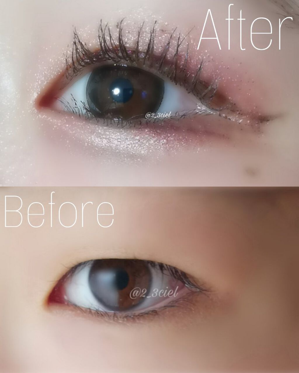 ひとえ・奥ぶたえ用マスカラ/アイプチ®/マスカラを使ったクチコミ（3枚目）