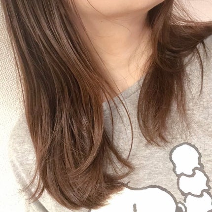 カラーリングミルク【旧】 見つめてブラウン/パルティ/ヘアカラーを使ったクチコミ(3枚目)