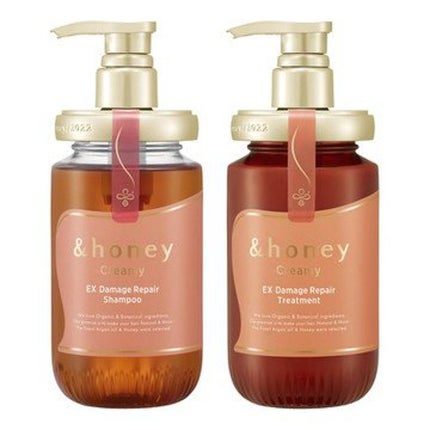Creamy EXダメージリペアシャンプー1.0/ヘアトリートメント2.0/&honey/市販シャンプーを使ったクチコミ(2枚目)