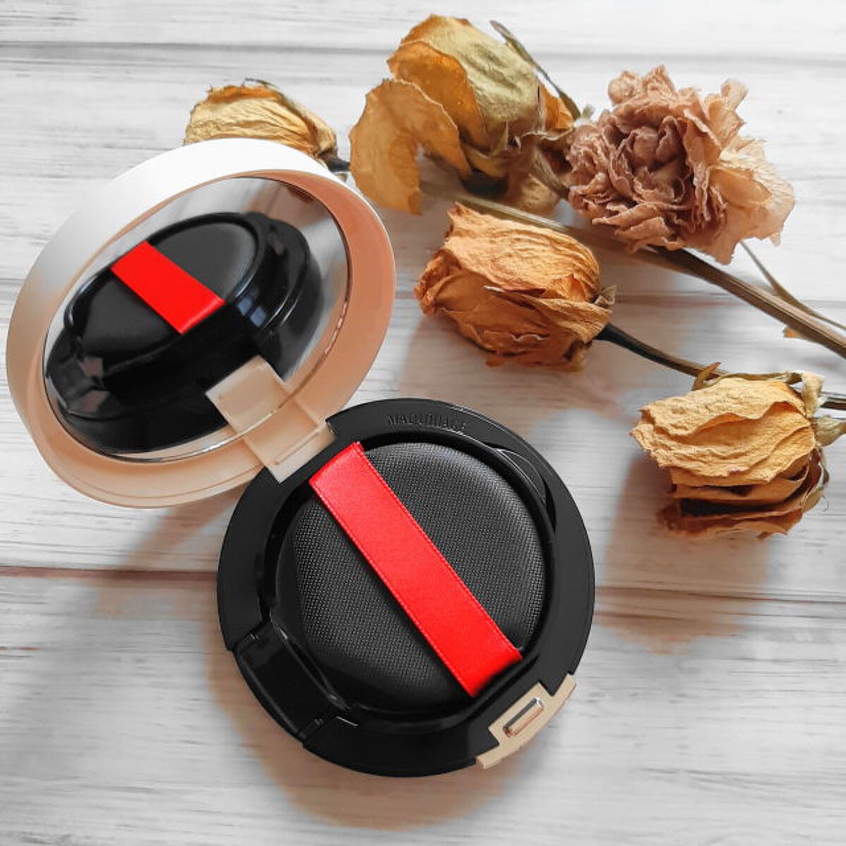 ドラマティックジェリーコンパクト/マキアージュ/クッションファンデーションを使ったクチコミ（3枚目）