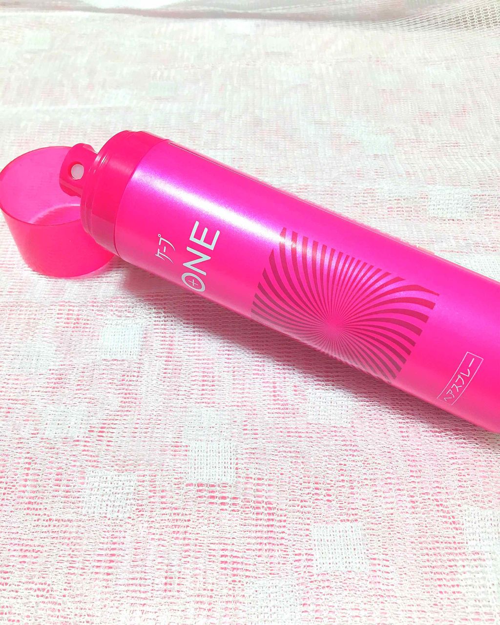 ケープ ONE やわらかキープ／しっかりキープ　/ケープ/ヘアスプレーを使ったクチコミ（3枚目）