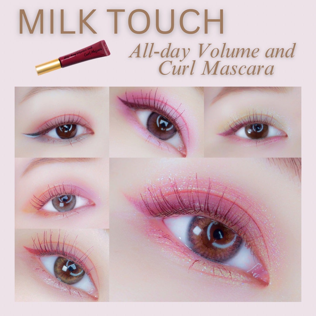 オールデイ ボリュームアンドカールマスカラ/Milk Touch/マスカラを使ったクチコミ(1枚目)