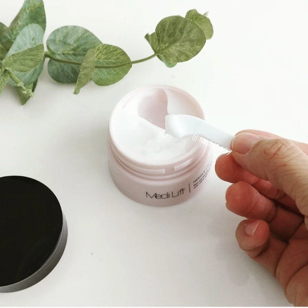 メディリフト ニードルリフトクリーム/YA-MAN TOKYO JAPAN/フェイスクリームを使ったクチコミ(2枚目)