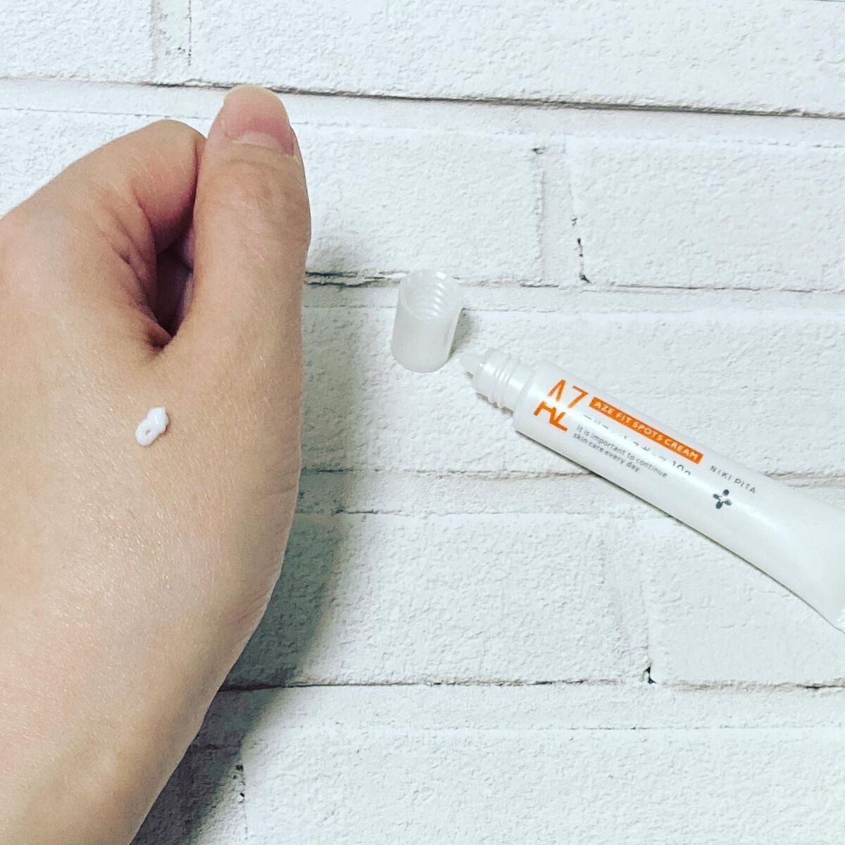 AZ アゼフィットスポッツ/NIKI PITA/フェイスクリームを使ったクチコミ(6枚目)