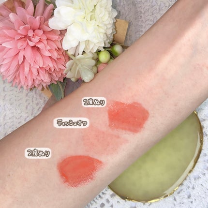 デュイフルウォーターティント<ミルクグロッサリー>/rom&nd/リップティントを使ったクチコミ(3枚目)