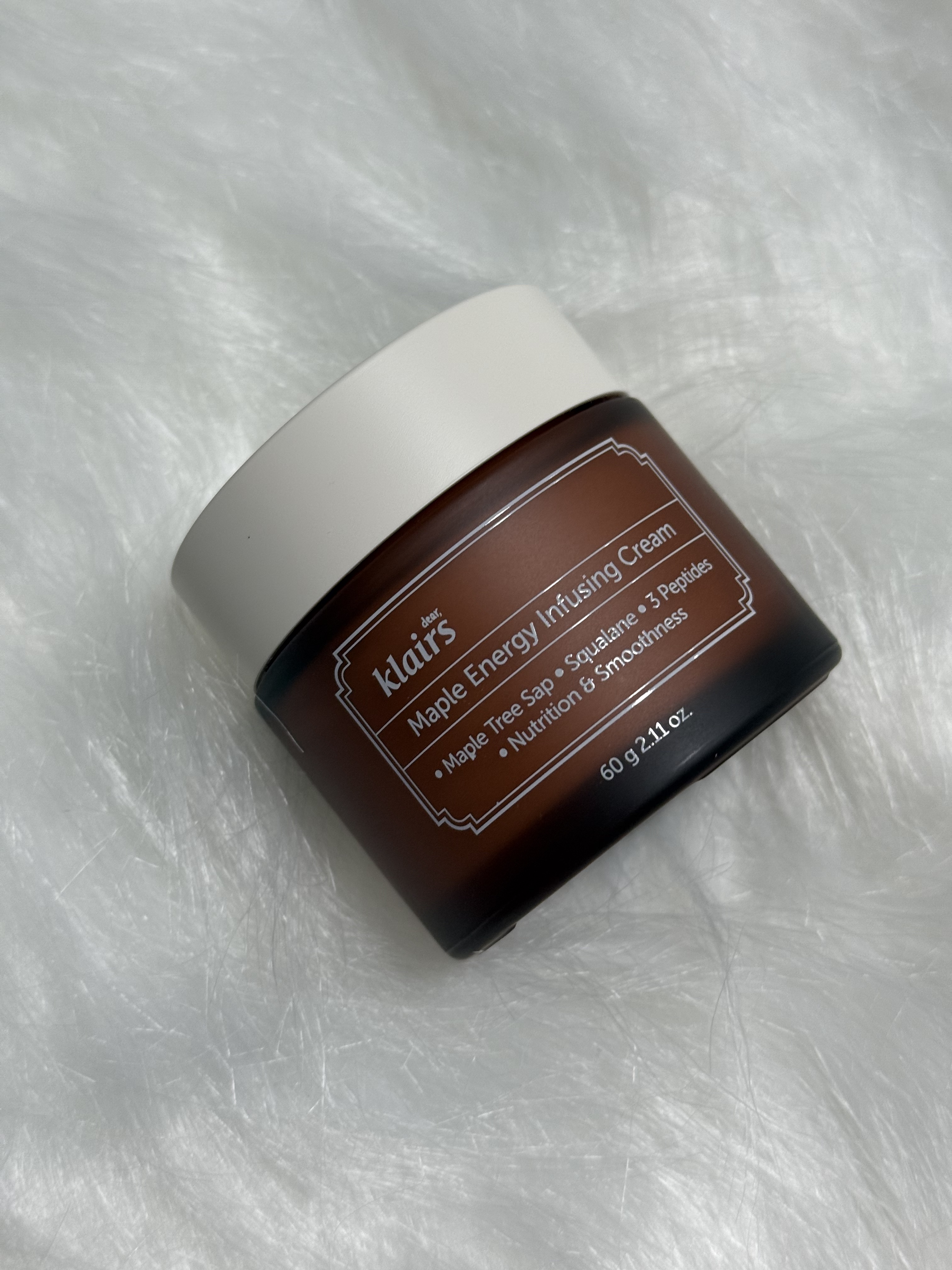 メープルエナジーインフュージングクリーム/Klairs/フェイスクリームを使ったクチコミ（1枚目）