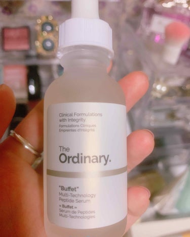 the ordinary という海外のコスメ
buffetはアンチエイジング用の美容液です。

透明のとろとろの液でつけた後は少しベタつきを感じましたが潤いは凄いので冬は活躍しそうです。

翌日起きたら