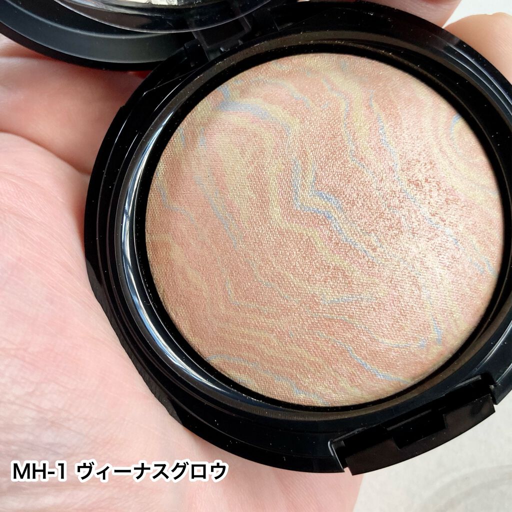 マーブルハイライター/LB/パウダーチークを使ったクチコミ（3枚目）