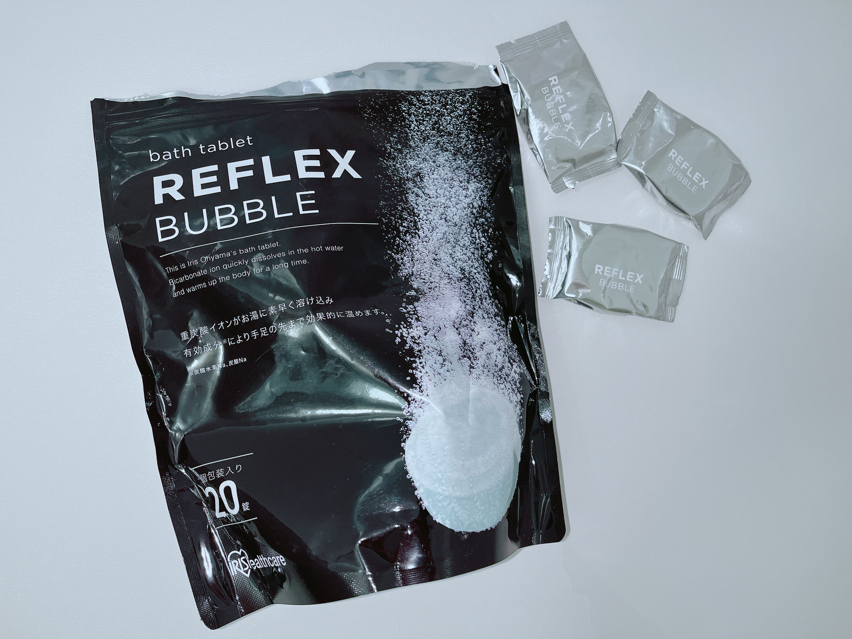 REFLEX BUBBLE/アイリスオーヤマ/炭酸系入浴剤を使ったクチコミ（1枚目）