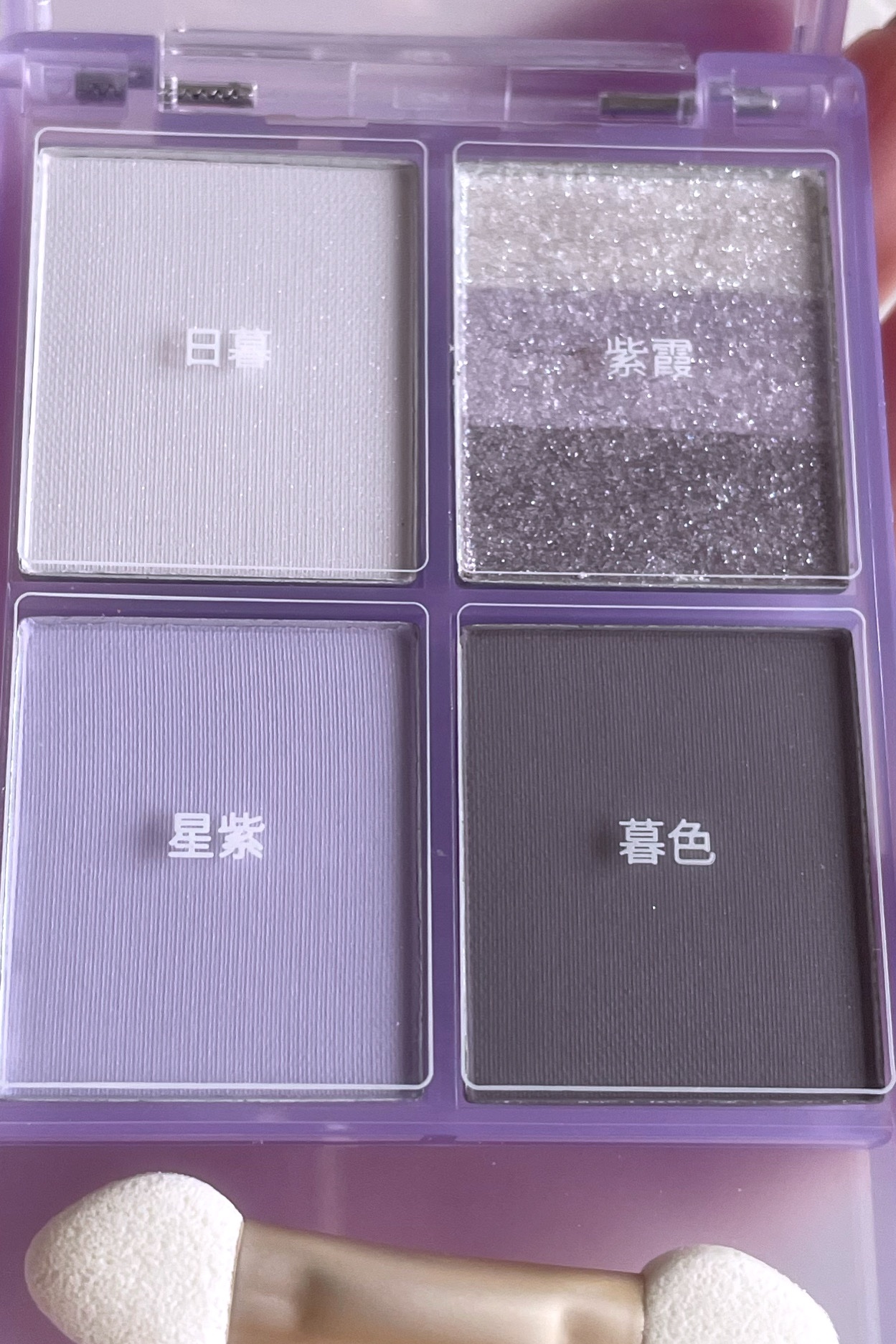 四色アイシャドウパレット 03 トワイライト /COLORKEY/アイシャドウパレットを使ったクチコミ（3枚目）