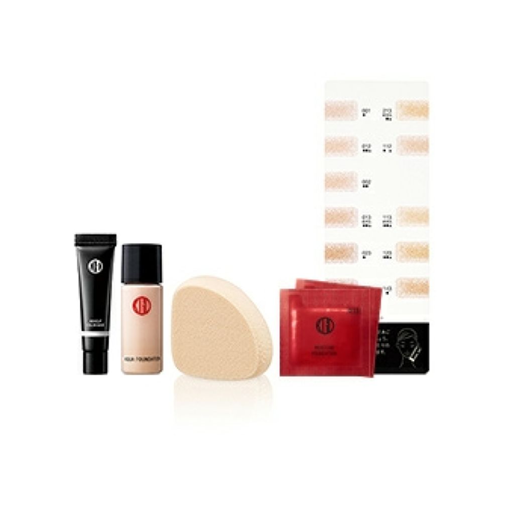 アクアファンデーション  お試しセット/Koh Gen Do/トライアルキットを使ったクチコミ（1枚目）