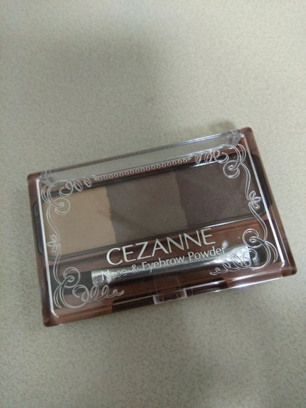 ノーズ&アイブロウパウダー/CEZANNE/パウダーアイブロウを使ったクチコミ(1枚目)