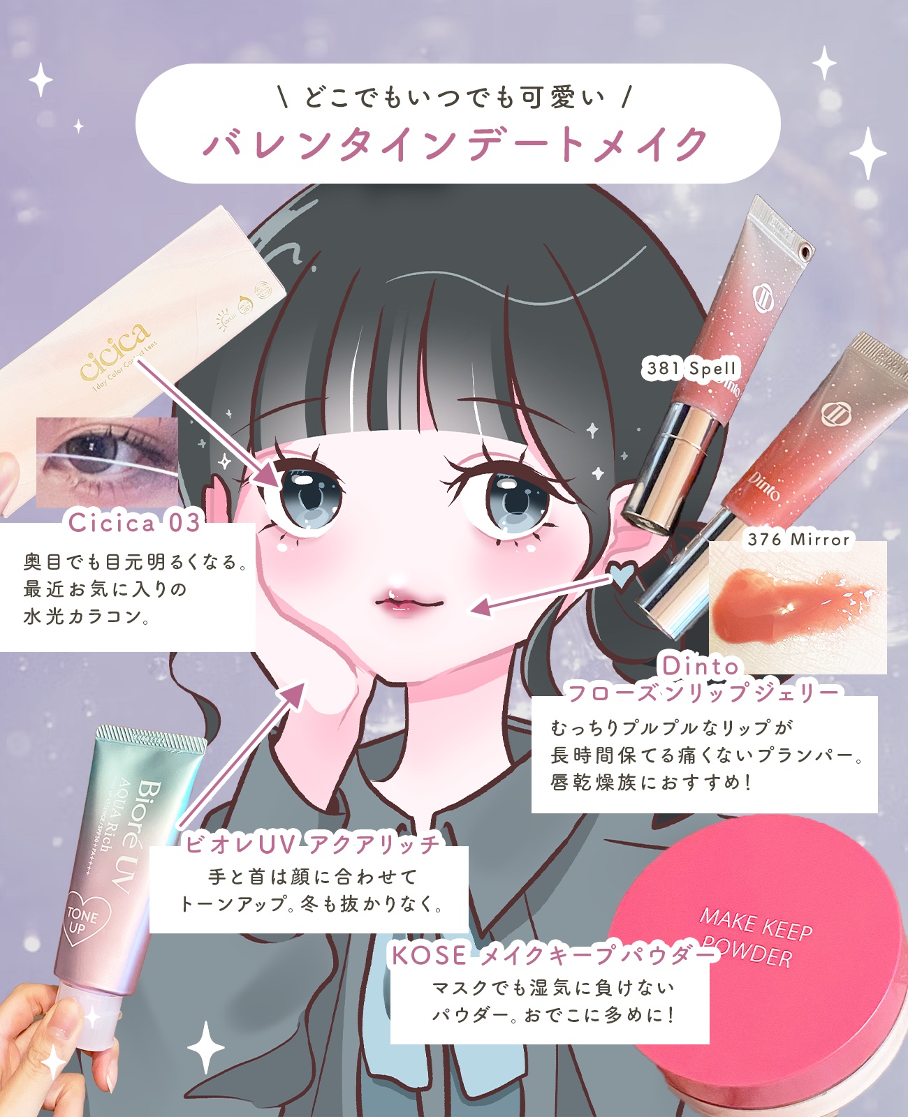 メイク キープ パウダー/コーセーコスメニエンス/ルースパウダーを使ったクチコミ（1枚目）