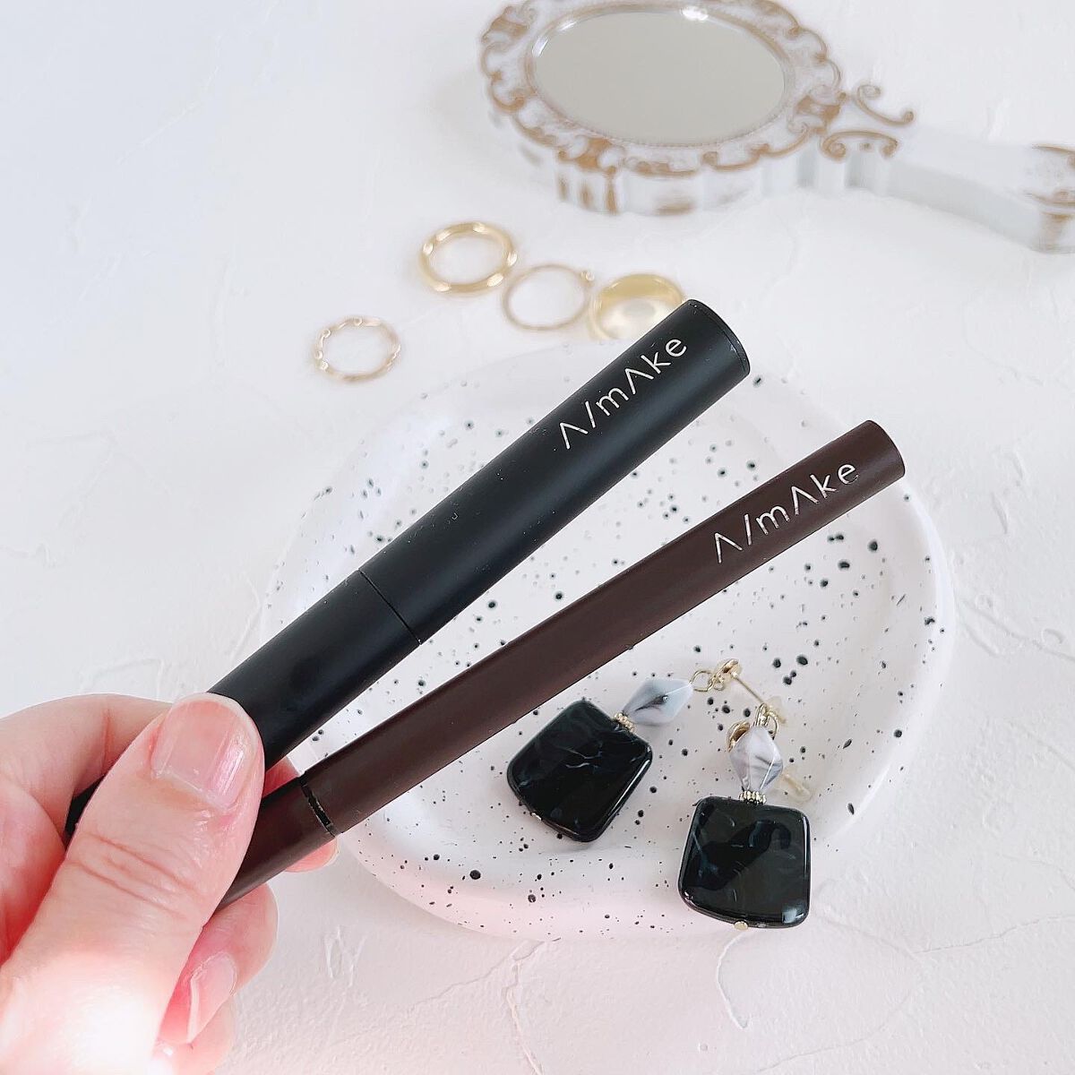 エーメイク グリッタースティック/A/mAke/グリッターを使ったクチコミ（2枚目）