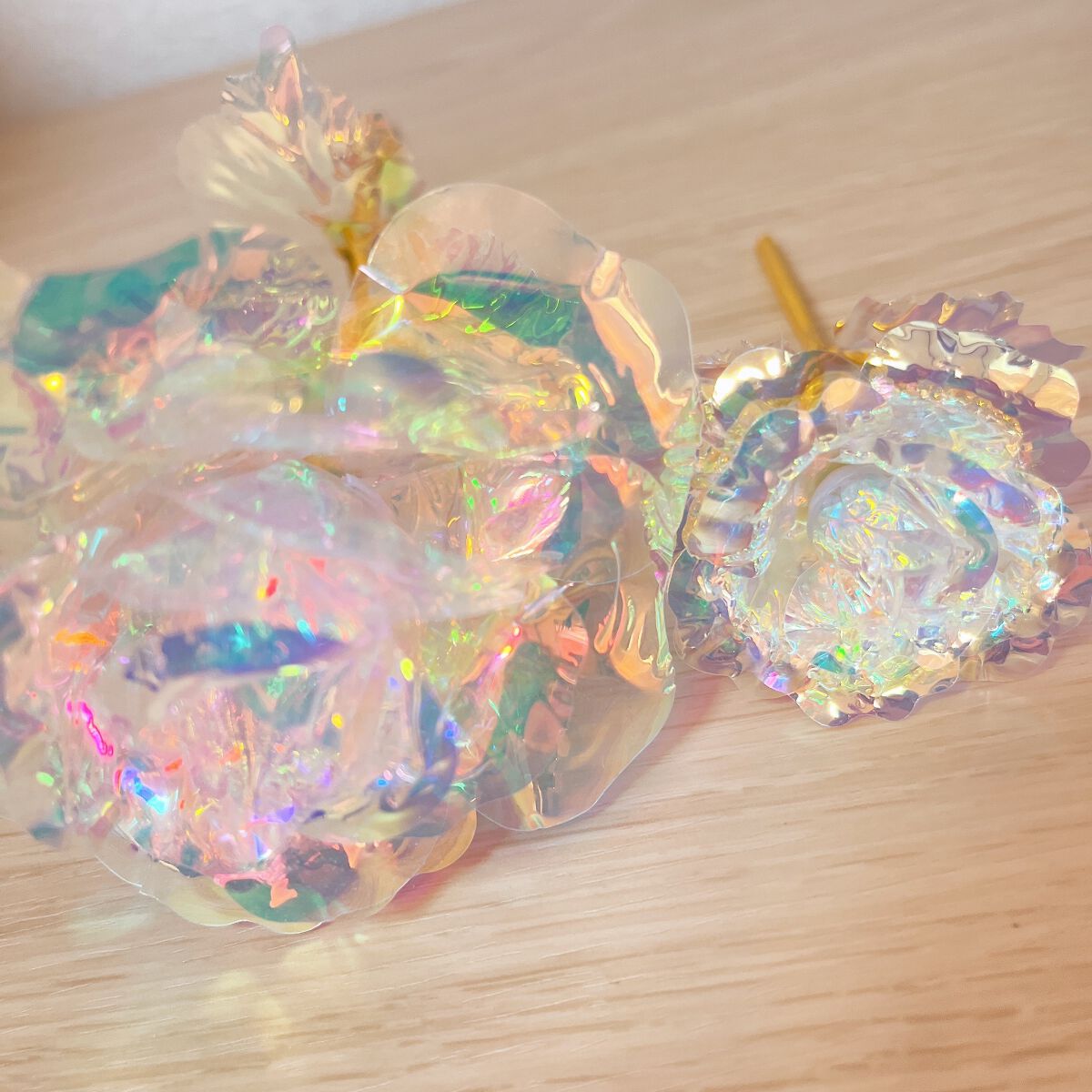 オーロラローズ/セリア/その他を使ったクチコミ（3枚目）