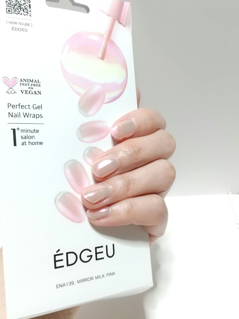 EDGEU ジェルネイルシール/EDGEU/ネイルシールを使ったクチコミ（1枚目）