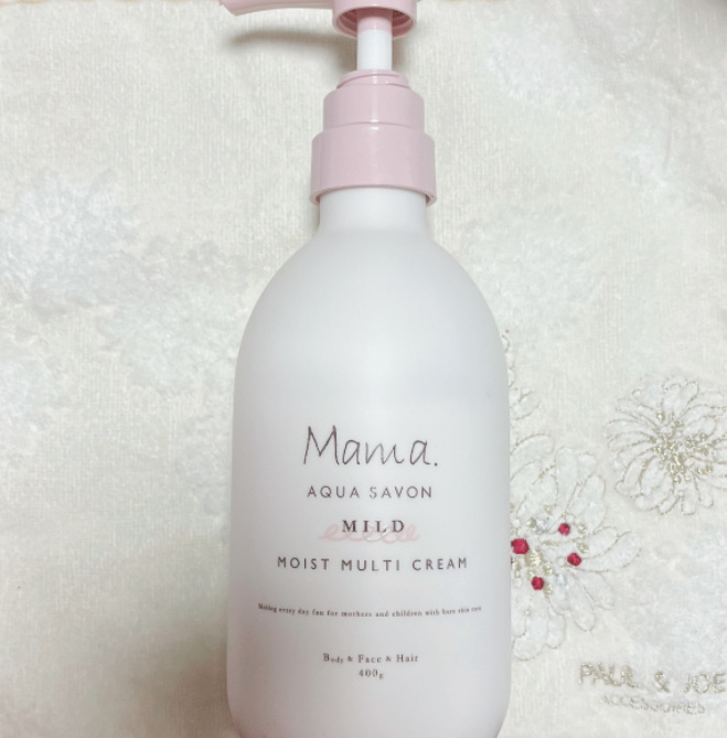 アクアシャボン ママ アクア シャボン モイストマルチクリーム マイルド(22a) フラワーアロマの香りのクチコミ「ママ アクア シャボン モイストマルチクリーム マイルド

フラワーアロマの香り

普通肌〜乾.....」（1枚目）