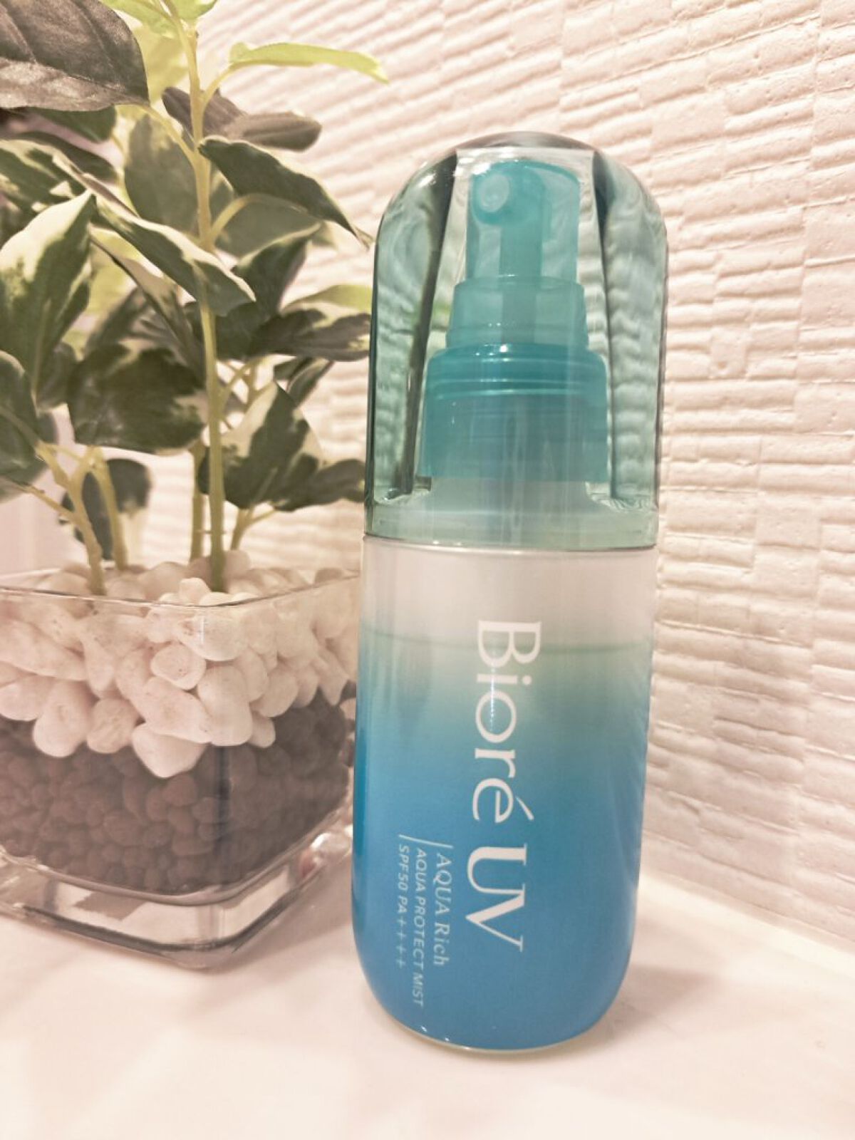 ビオレUV アクアリッチ アクアプロテクトミスト/ビオレ/日焼け止めミスト・スプレーを使ったクチコミ（1枚目）