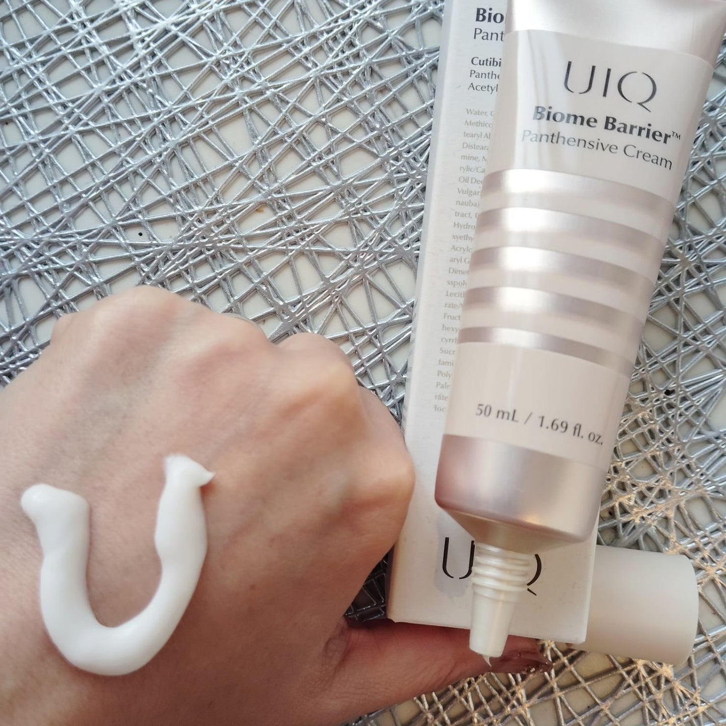 りれママ♥️韓国コスメ🇰🇷フォロバ✌️ on LIPS 「ユイクバイオームバリアパンテンシブクリーム新作のバリアクリーム..」(3枚目)