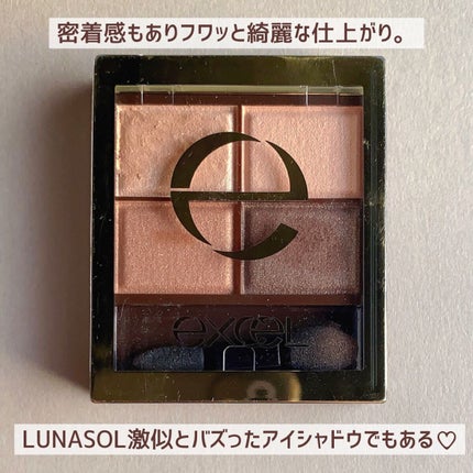 スキニーリッチシャドウ/excel/アイシャドウパレットを使ったクチコミ(6枚目)