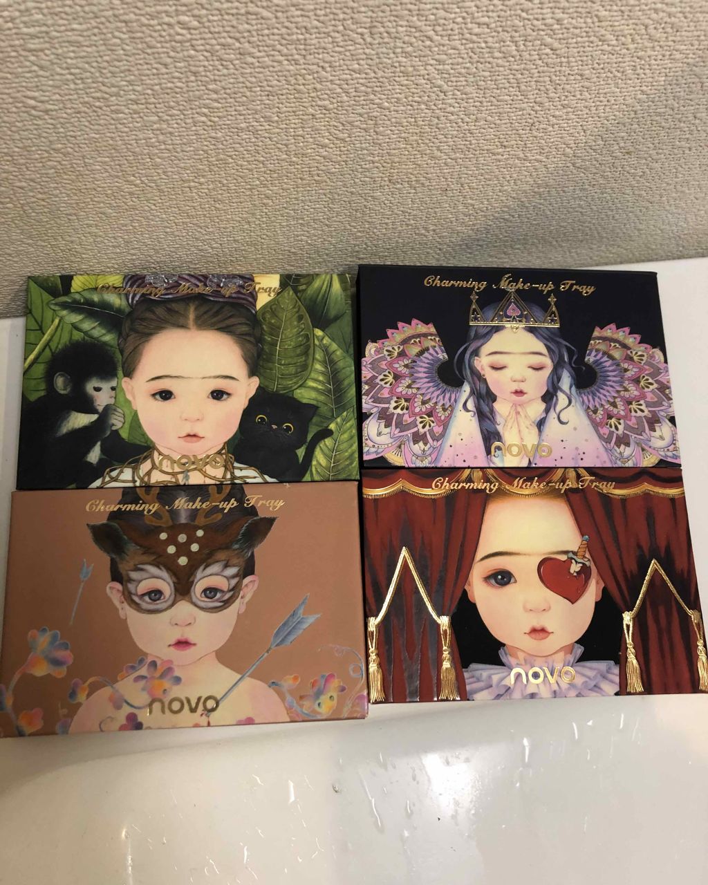 novo アイシャドウパレット/NOVO/アイシャドウパレットを使ったクチコミ(3枚目)