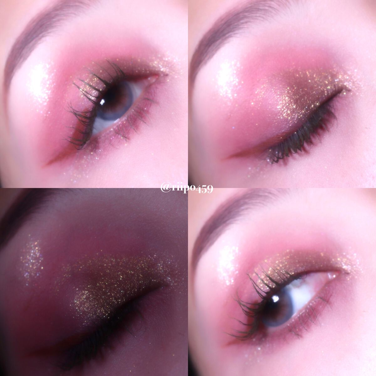 山海シリーズ 4色アイシャドウパレット 01 勺雀 sparrow/GirlCult/アイシャドウパレットを使ったクチコミ（3枚目）