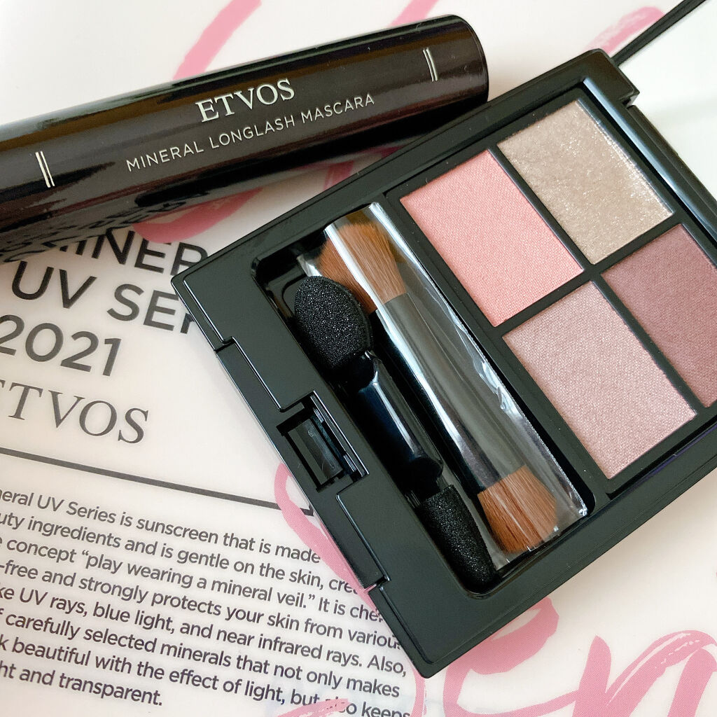 ミネラルクラッシィシャドー/エトヴォス/アイシャドウパレットを使ったクチコミ（1枚目）