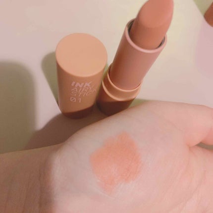 インク エアリー ベルベット スティック/PERIPERA/口紅を使ったクチコミ(3枚目)