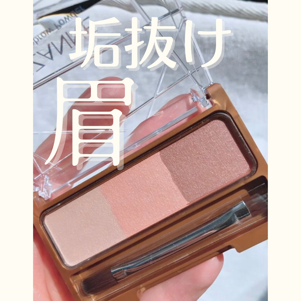 ノーズ＆アイブロウパウダー/CEZANNE/パウダーアイブロウを使ったクチコミ（1枚目）