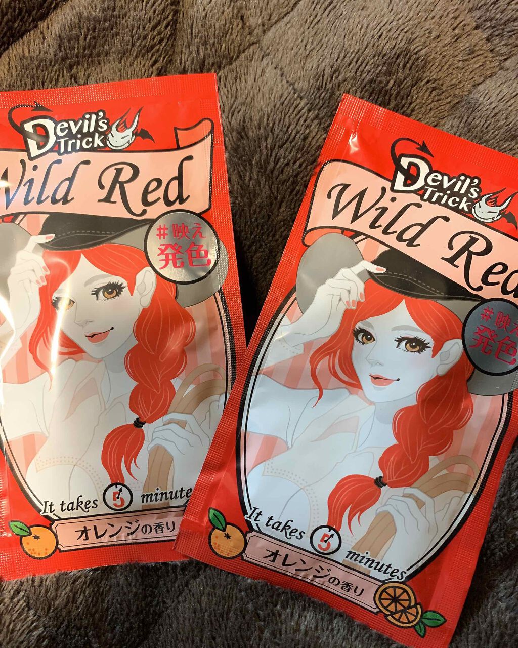 デビルズトリック/クイスクイス/ヘアカラーを使ったクチコミ(2枚目)