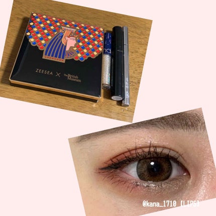 リキッド グリッター シャドウ/rom&nd/グリッターを使ったクチコミ(1枚目)