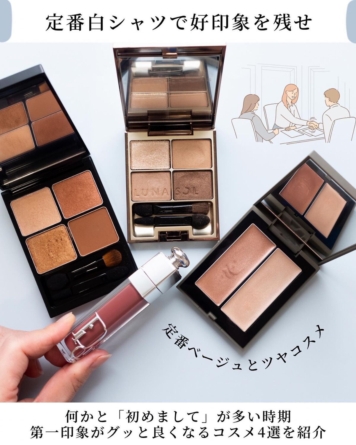 &be パレットアイシャドウ/＆be/アイシャドウパレットを使ったクチコミ（2枚目）