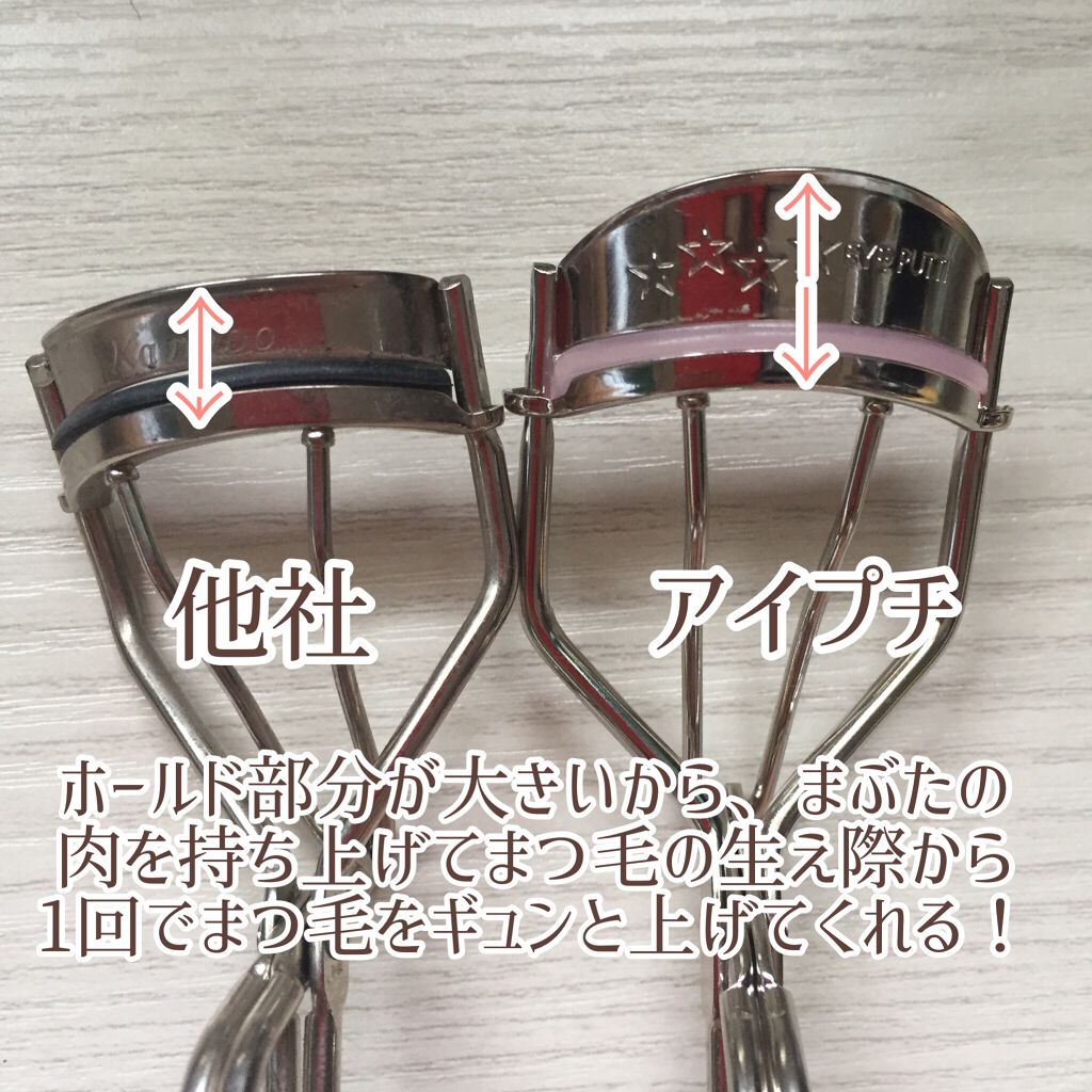 ひとえ・奥ぶたえ用カーラー/アイプチ®/ビューラーを使ったクチコミ（2枚目）