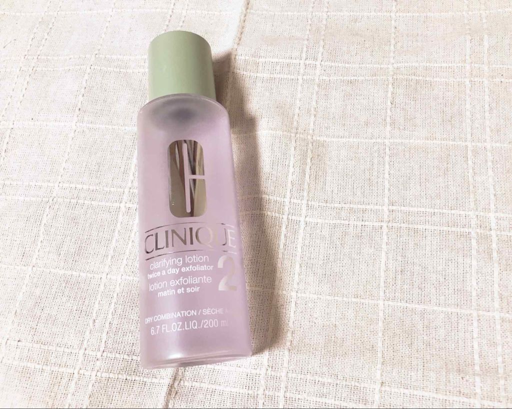 クラリファイング ローション 2/CLINIQUE/拭き取り化粧水を使ったクチコミ(1枚目)