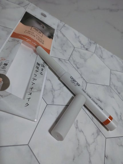 ツートンカラーライナー/GENE TOKYO/ジェルアイライナーを使ったクチコミ(1枚目)