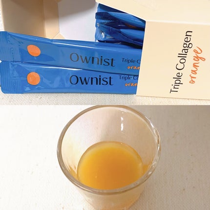 トリプルコラーゲン オレンジ/Ownist/美容サプリメントを使ったクチコミ(2枚目)