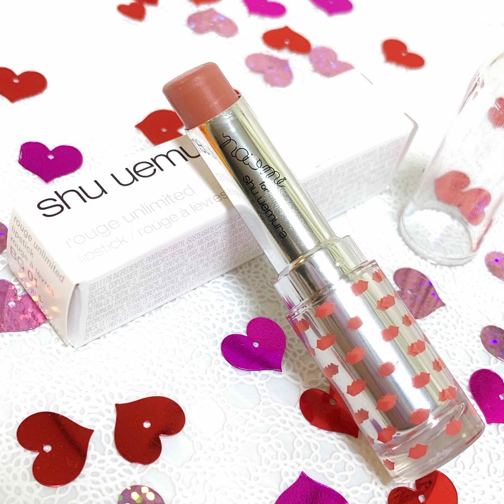 ルージュ アンリミテッド/shu uemura/口紅を使ったクチコミ(1枚目)