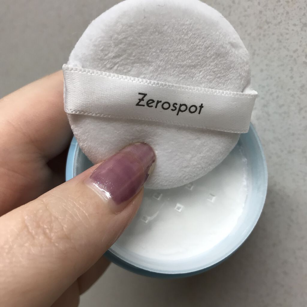 ゼロスポットCICAパウダー/ポップベリー/ルースパウダーを使ったクチコミ（3枚目）