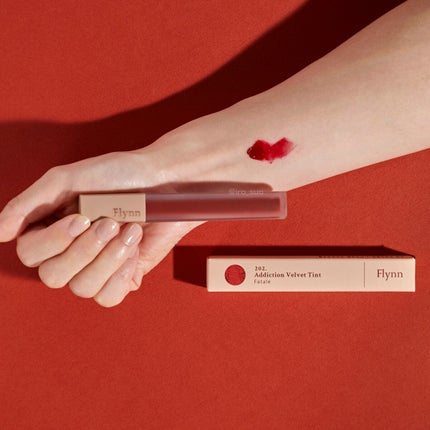 アディクション ベルベットティント/Flynn/リップティントを使ったクチコミ(1枚目)